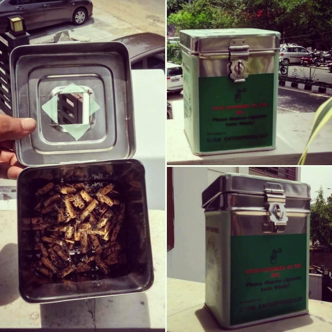  recycling cigarette butts