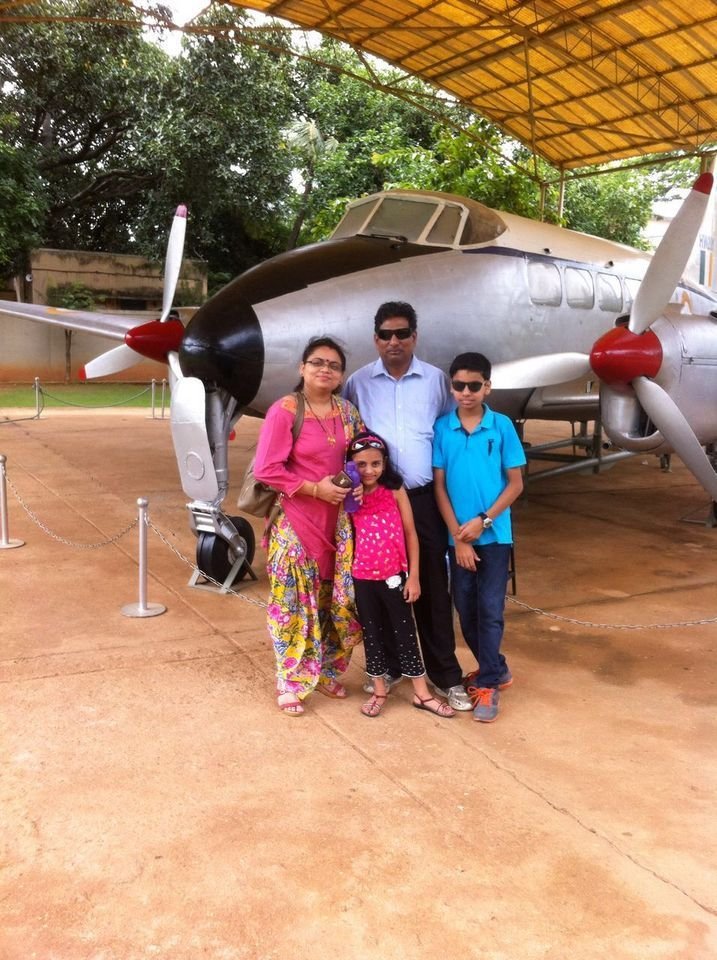 Ritu Karidhar and family