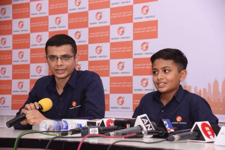 Tilak Mehta Paper N Parcel Startup By 13 Year Old Entrepreneur.