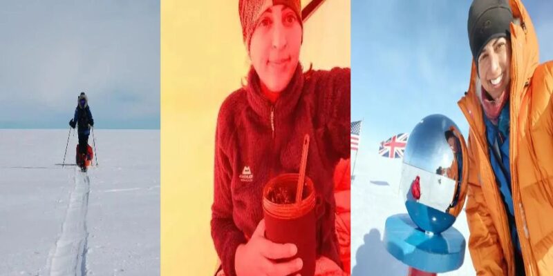 Captain Harpreet Chandi South Pole trek