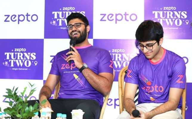 Kaivalya Vohra Zepto founders Aadit Palicha